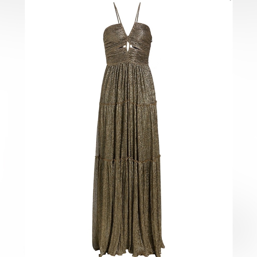 A.L.C. Kai Tiered V-Neck Dress